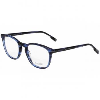 Hackett HEK1330 650 Men's Eyeglasses Blue Size 53 - Frame Only, Blue Light Block Available