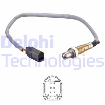 Sonda Lambda Delphi ES21281-12B1 para Mercedes