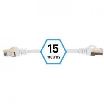 Latiguillo Cat7 SFTP LSZH 15 metros blanco