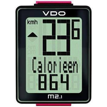 VDO M2.1 WL Wireless Bike Computer with 8 Functions