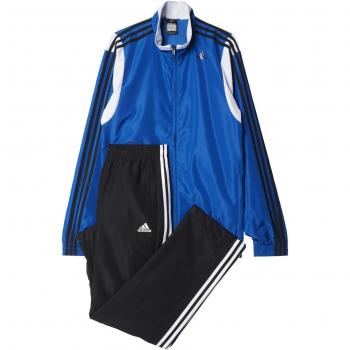 adidas TS Basic 3S - Chándal para hombre, color azul / negro, talla 216