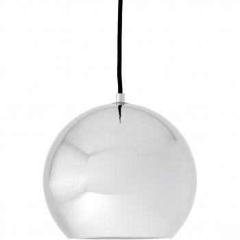 Lámpara colgante Topan VP6, Ø 21 cm, cromada