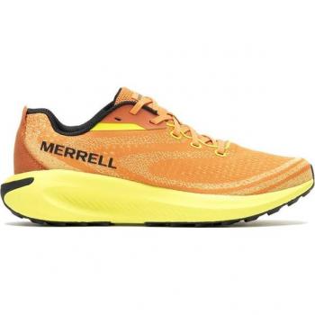 Zapatillas de trail running Merrell Morphlite para hombre, color naranja y amarillo, talla 46.5