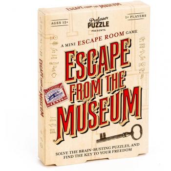 Escape from the Museum: A Cooperative Puzzle Adventure Game for 1-6 Players, Ages 12+, Playtime 60-120 Minutes, Featuring Thematic Artwork and Engaging Storyline with Multiple Puzzles to Solve
