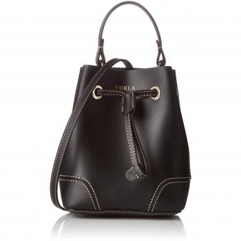 Furla - Stacy Mini Drawstring, Bolsos maletín Mujer, Schwarz