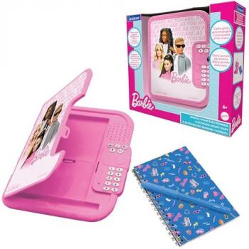 Cuaderno Diario Secreto Electrónico de Barbie con Código Secreto, Efectos de Luces y Sonido - 24,1x6,5x18 cm