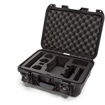Nanuk DJI Drone Waterproof Hard Case with Custom Foam Insert for DJI Mavic 2 Pro/Zoom - Black