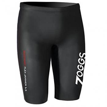 Neopreno corto Zoggs Buoyancy Flex Jammer 5.3 negro rojo - XL, pantalones cortos de flotación, unisex, grosor 5/3 mm