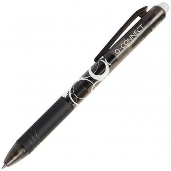 Bolígrafo Q-Connect Retráctil Borrable 0,7 mm Color Negro - KF18624