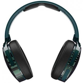 Skullcandy Hesh 3 Over-Ear Bluetooth, Auriculares Inalámbricos, con Micrófono y Batería de Carga Rápida con 22h de Duración, Almohadillas de Espuma Viscoelástica para Más Confort, Psycho Tropical