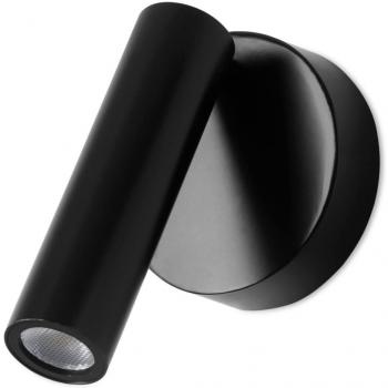 Lámpara de Pared/Ceiling Ajustable Interior Stylus Negra - Leds-c4