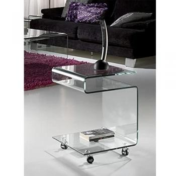 Schuller 552522 Mesa de Comedor de Cristal 42 x 38 x 54 cm