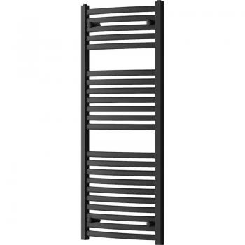 Radiador secatoallas eléctrico 567W 120x50x5,4cm Negro