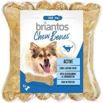 Briantos Chew Bones Active (con glucosamina y condroitina) - 6 x 12 cm (330 g)