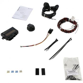 Enganche de remolque fijo Westfalia para VW Golf 7 Variant (06/2014-08/2020) - Solo para vehículos sin preparación previa - Incluye kit de cableado específico de 13 pines