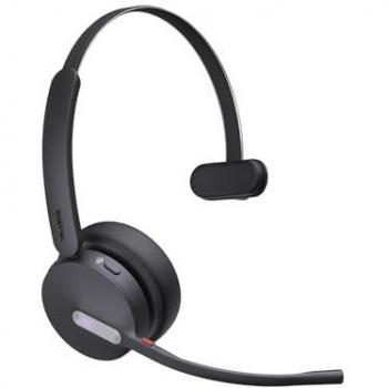 Auriculares Inalámbricos Yealink WH64 Mono - Diadema Office/Centro de Llamadas, Certificados Microsoft Teams, Conexión DECT/Bluetooth, USB-A/USB-C