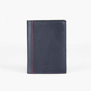 Cartera Pepe Jeans Deadline vertical con monedero Azul