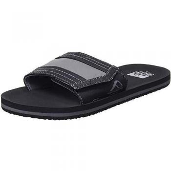 Reef Kids Ahi Slide, Chanclas Niños, Negro