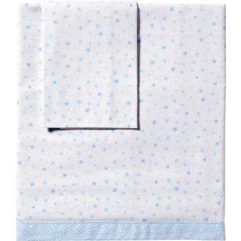 Petit Praia E4521613 - Sábanas de capazo, unisex, color azul