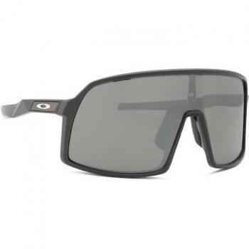Oakley Sutro S OO 9462 10 28 Sporty Wraparound Sunglasses with Prizm Lenses, Black, Male, Size: ONE SIZE