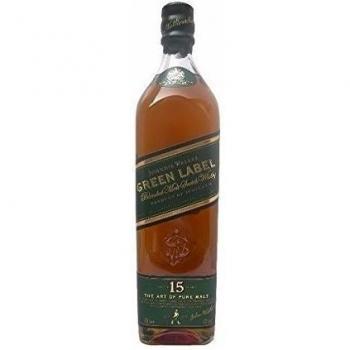 Johnnie Walker Green Label Blended Whisky 70cl Bottle