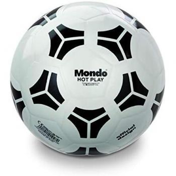 Balón de Fútbol Hot Play 23cm, 400g, Color Blanco y Negro