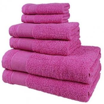 MERCURY TEXTIL - Juego de Toallas, de 100% Algodón Colores Resistentes,Gimnasio, Piscina,Cuarto de Baño,Casa