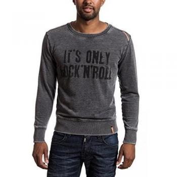 Timezone 28-0204 - Suéter para hombre, color burned black 9178, talla L