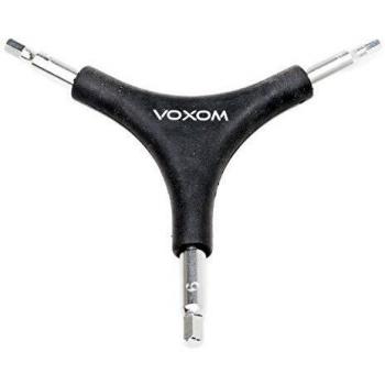 Voxom y de Llave Allen wkl1 4 mm, 5 mm, 6 mm Herramientas, Negro de Plata, 4,5,6 mm