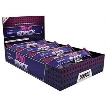 Xcore Pro Snack Barritas Nutricionales, Sabor a Chocolate - 12 Barras