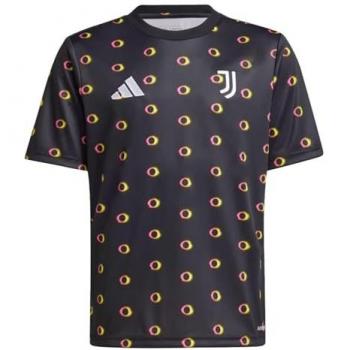 Adidas Juventus Unisex Jersey Replica 24/25 - Negro - Talla: 135-140 CM - Poly Mesh