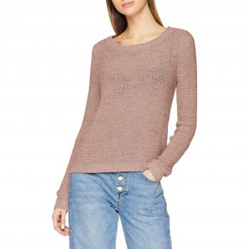 ONLY NOS Onlgeena XO L/s Pullover Knt Noos, suéter para Mujer, Rosa Misty Rose, 36