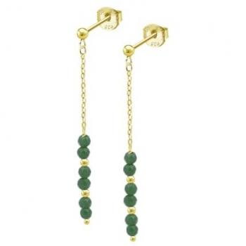 Pendientes Lotus Silver Trendy LP3767-4/1 Plata, Mujer, acabado brillo con bola de plata