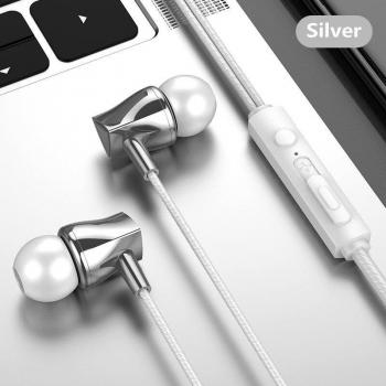 Auriculares Intrauditivos X10 con Cable y Micrófono, Subwoofer para Videojuegos, Compatibles con Móviles Samsung, Huawei y Xiaomi