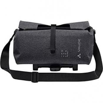 Bolsa de Bicicleta Vaude ReCycle Shopper Uniklip - Alforja Negra Unisex