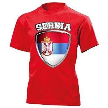 SERBIA FANSHIRT 4751(K-R) Tamaño.140