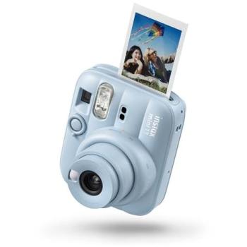 Cámara instantánea Fujifilm Instax Mini 13 Azul Helado con Espejo para Selfie y Flash Automático