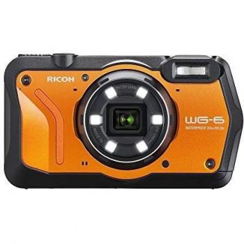 Ricoh WG-6 Cámara compacta 20 MP CMOS 3840 x 2160 Pixeles 1/2.3 Negro, Naranja
