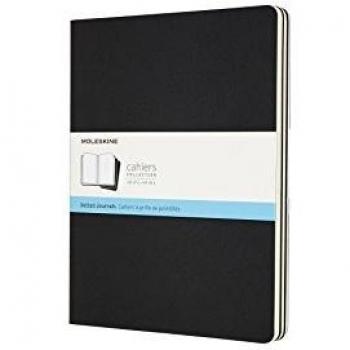 Set de 3 Libretas Moleskine Cahier XL Puntos Negras