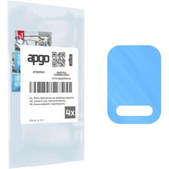 Protector de Lente de Cámara Híbrido 9H para LG Q52 - apgo 4x