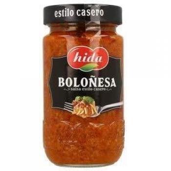 Hida- Salsa Boloñesa Estilo Casero - Ideal para Mejorar Tus Platos de Pasta - 350 Gramos