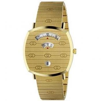Gucci Gucci Grip Gold Dial/Gold Bracelet One Size