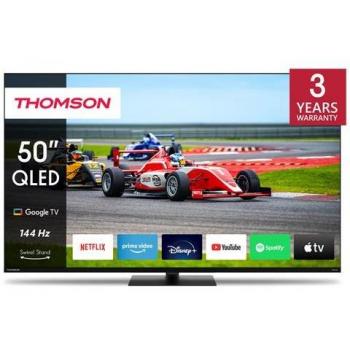 Televisor Thomson 50 QLED Pro Ultra HD 4K 144Hz Smart TV Google TV