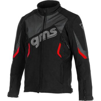 Chaqueta Softshell GMS Arrow Rojo-Negro para motocicleta (M)