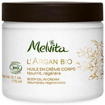 Melvita L'Argan Bio Body Oil In Cream - Nourishes & Softens 175ml/6.1oz