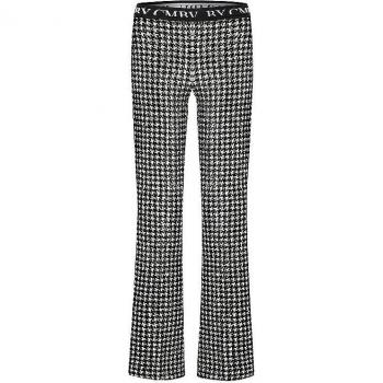 Cambio Women's Gray Expandable Elastic Wide Trousers, Size XS