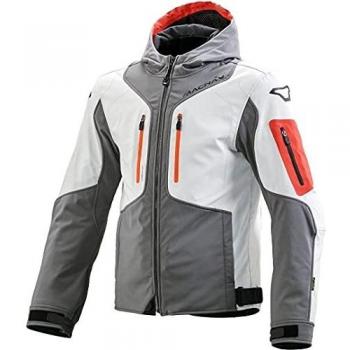 Macna Aytee NightEye Chaqueta textil, gris claro, XXL