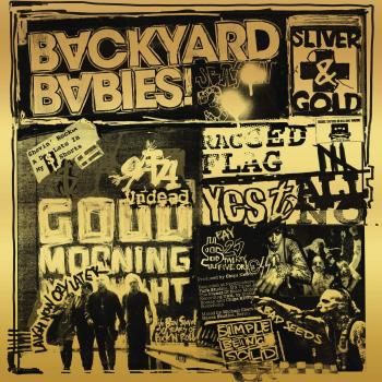 Vinilo Sliver y Oro de Backyard Babies