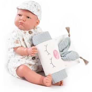 Muñecas Antonio Juan Mi Primer Reborn Bertín con Mantita y Gorra