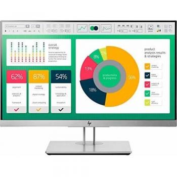 Monitor HP EliteDisplay E223 de 21.5 Full HD, IPS LED, con HDMI, DisplayPort, VGA y USB 3.0 en color Plata
